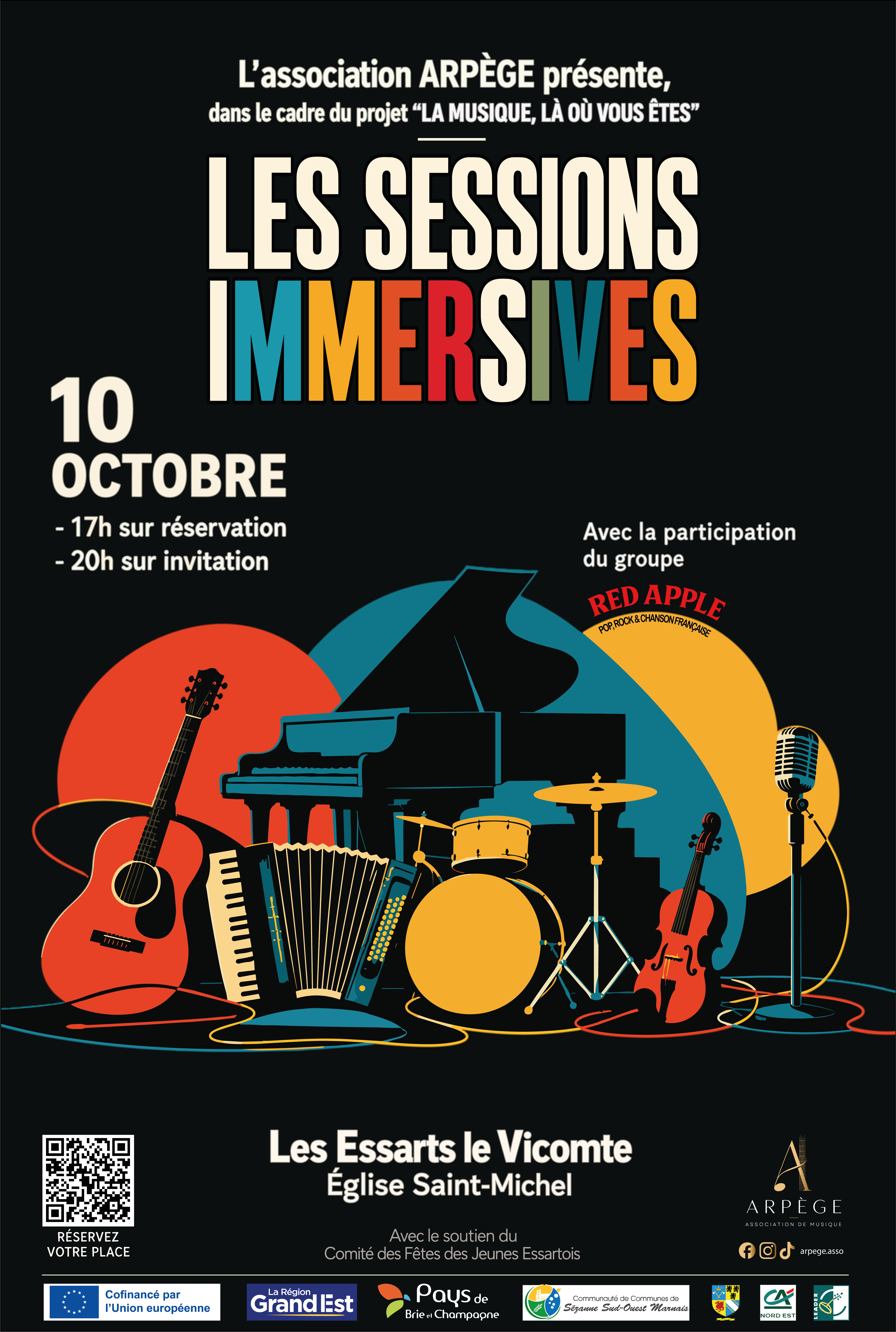 Affiche Sessions Immersives